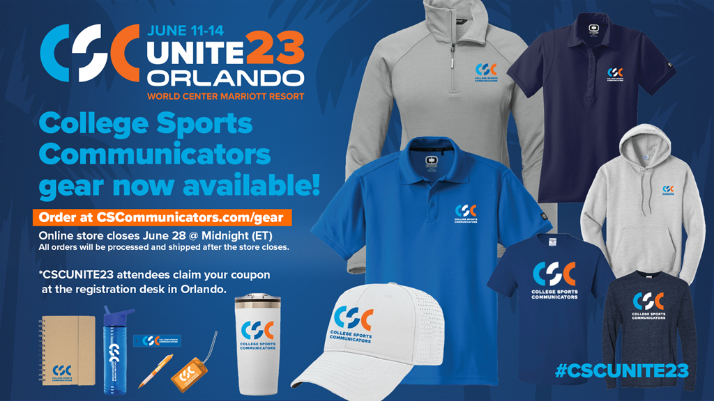 Official CSC gear now available — online store open through June 28